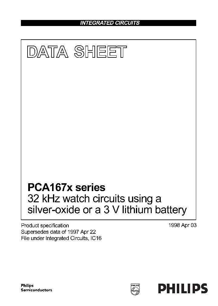 PCA167XSERIES_310042.PDF Datasheet