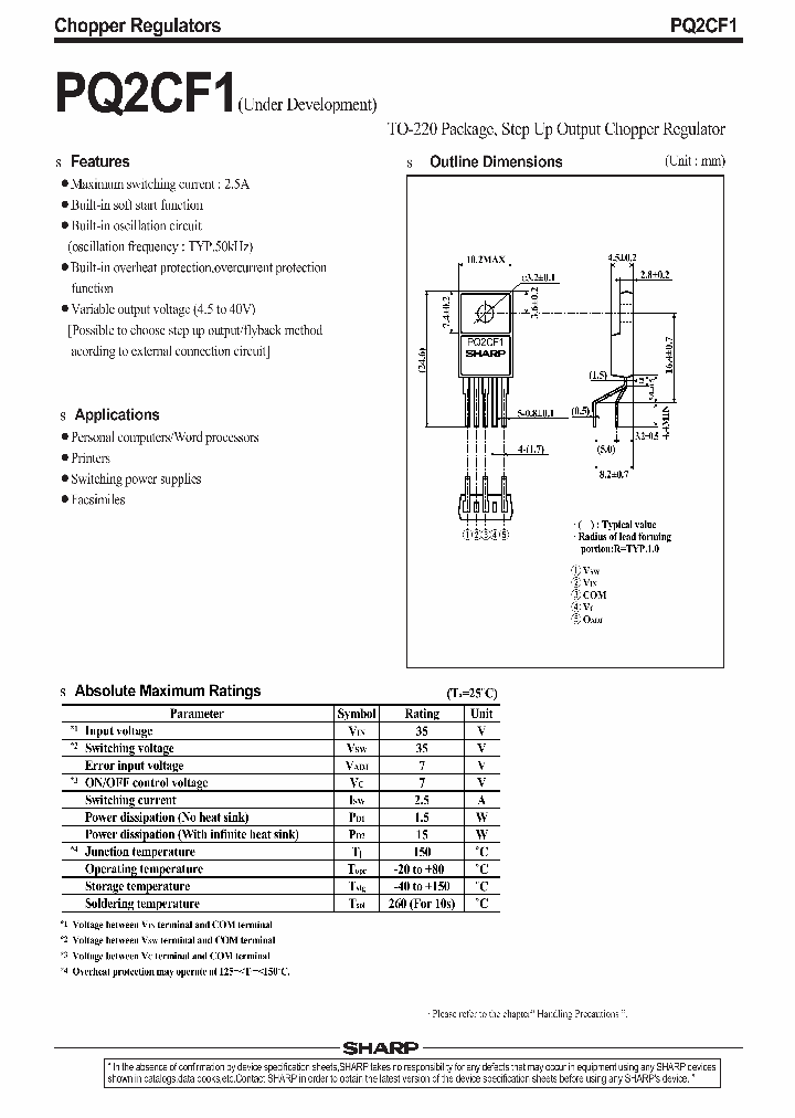 PQ2CF1_346235.PDF Datasheet