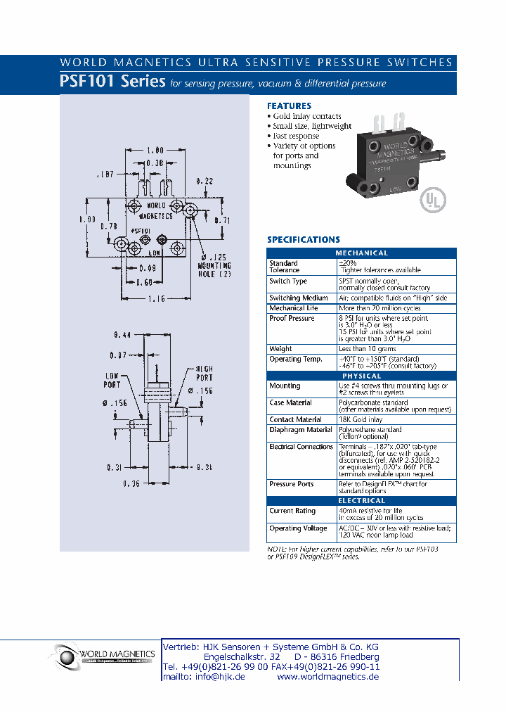 PSF101_325036.PDF Datasheet