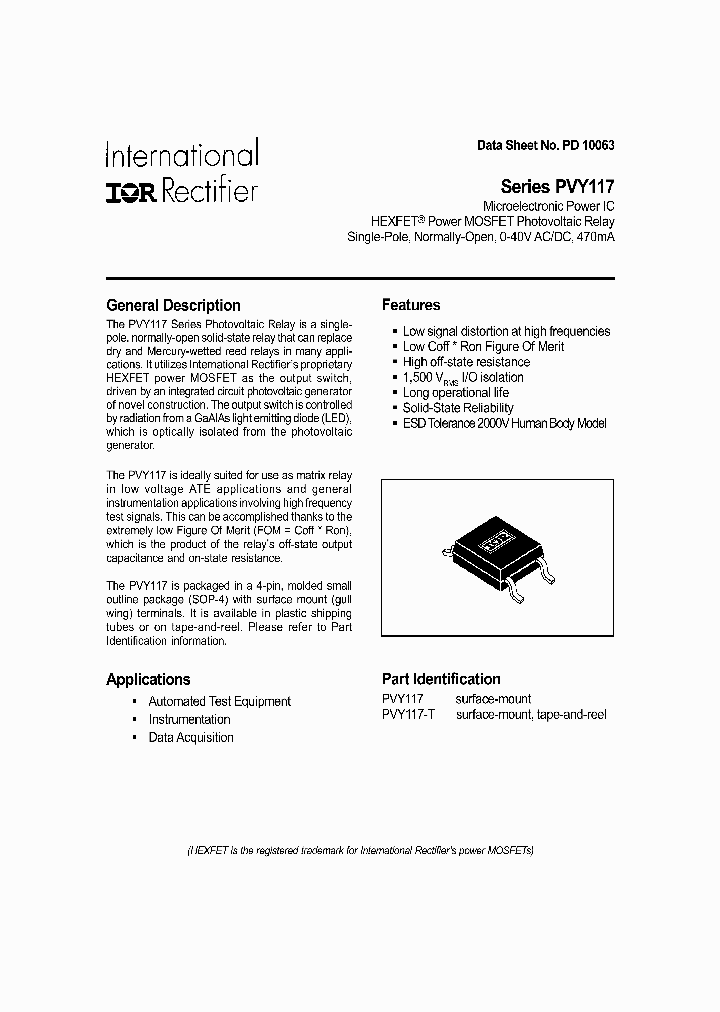 PVY117_356819.PDF Datasheet