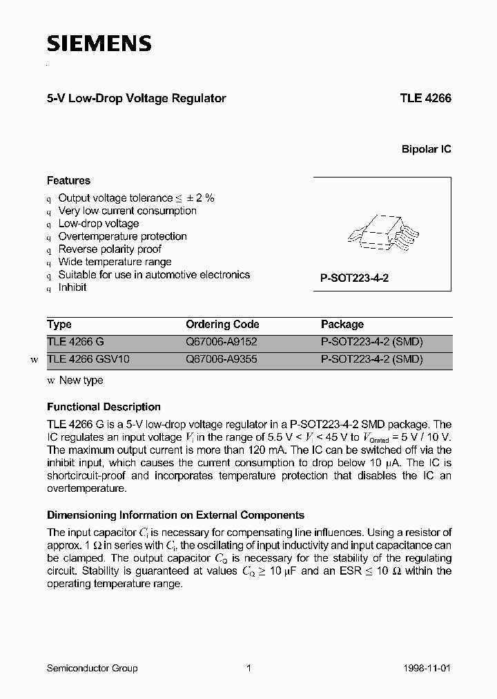 TLE4266G_101844.PDF Datasheet