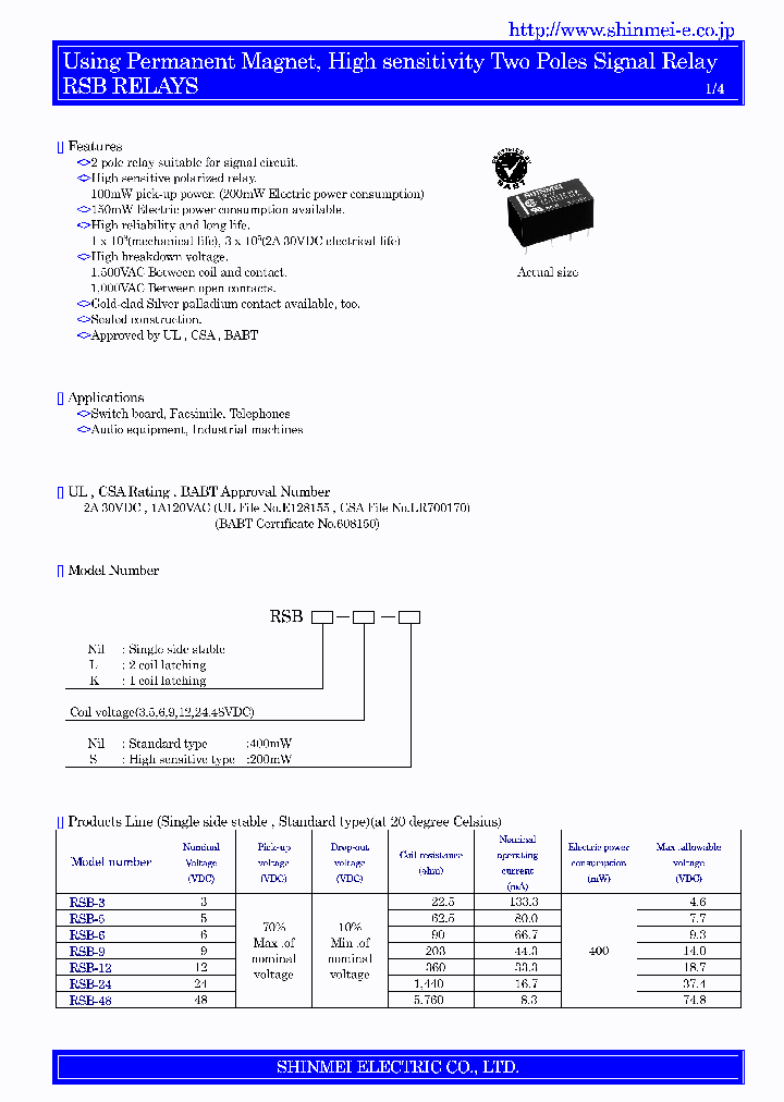 RSBL-12_337475.PDF Datasheet