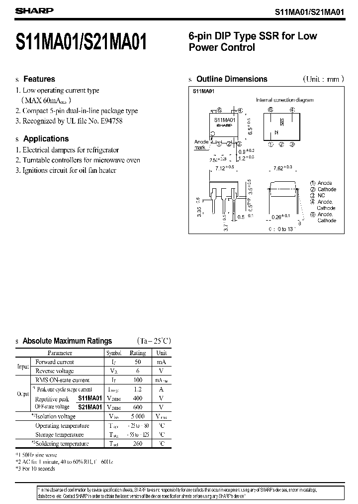 S21MA01_325553.PDF Datasheet