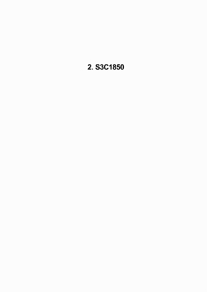 S3C1850_317811.PDF Datasheet