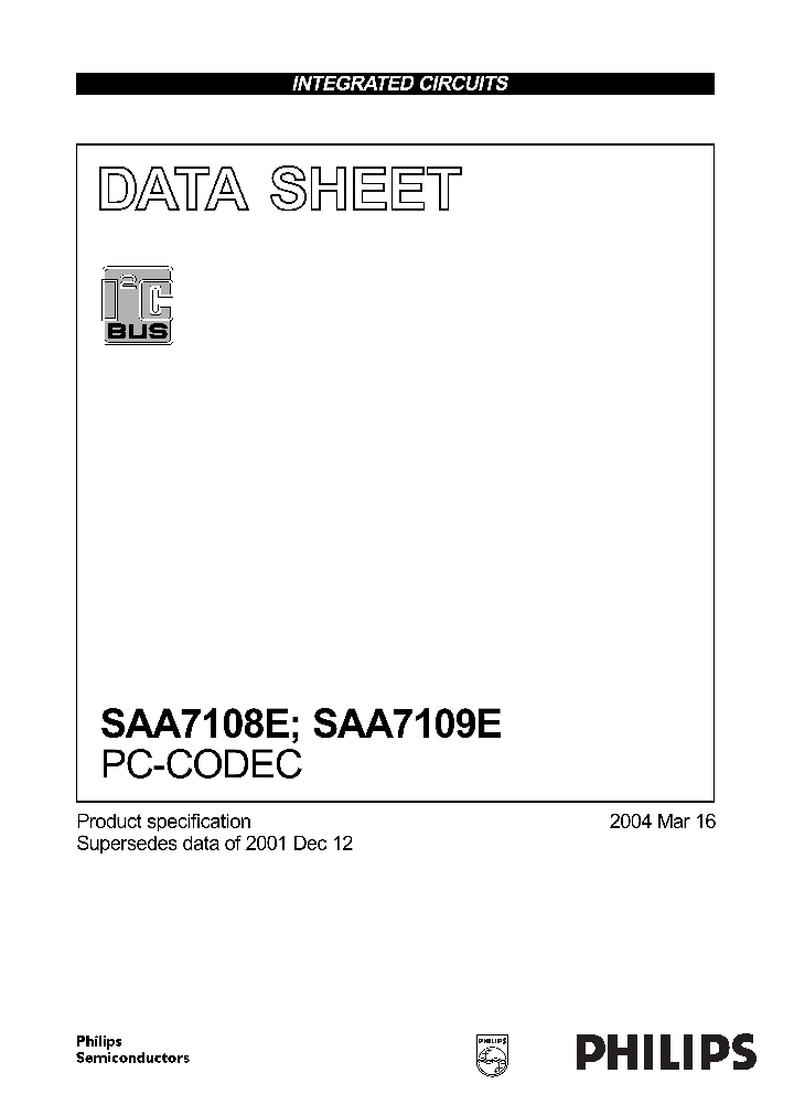 SAA7109E_301806.PDF Datasheet