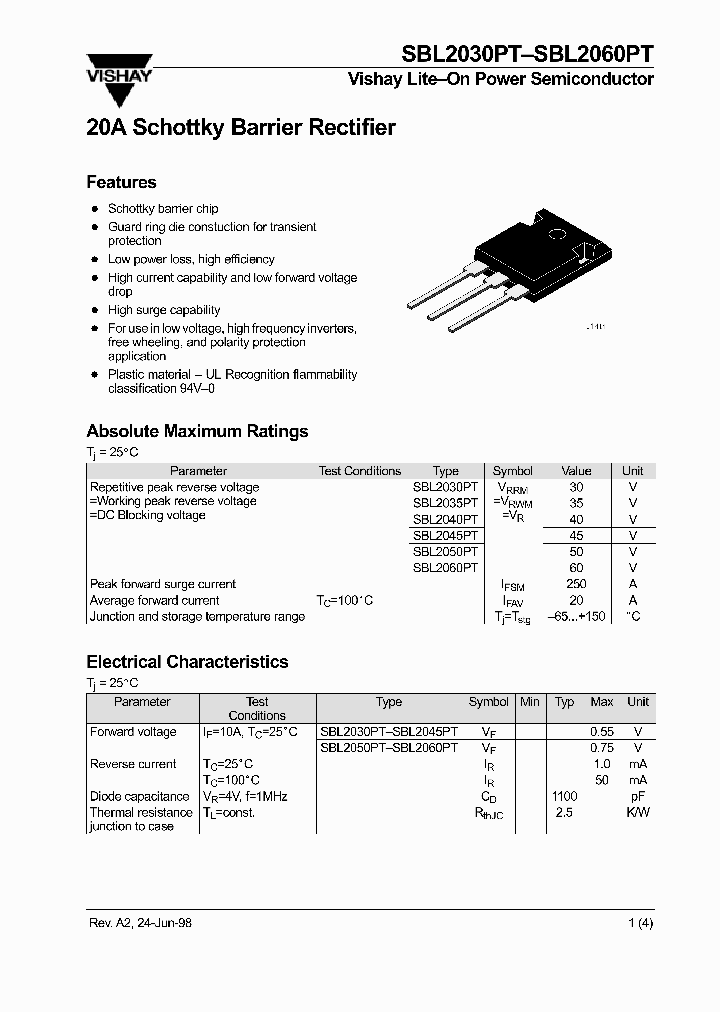 SBL2030PT_279026.PDF Datasheet