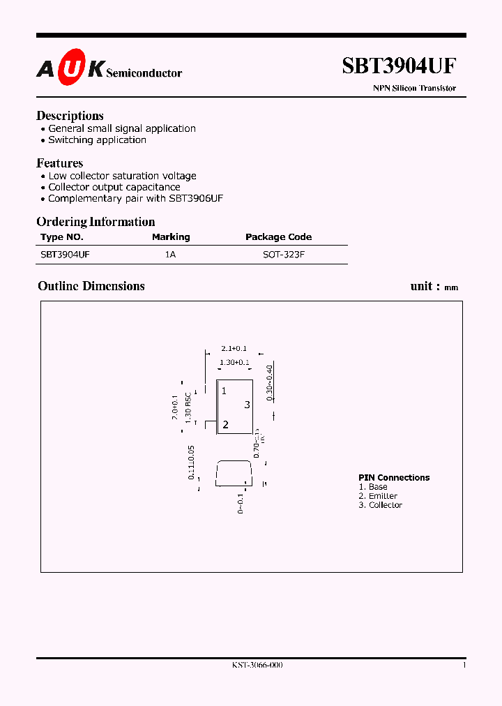 SBT3904UF_320091.PDF Datasheet