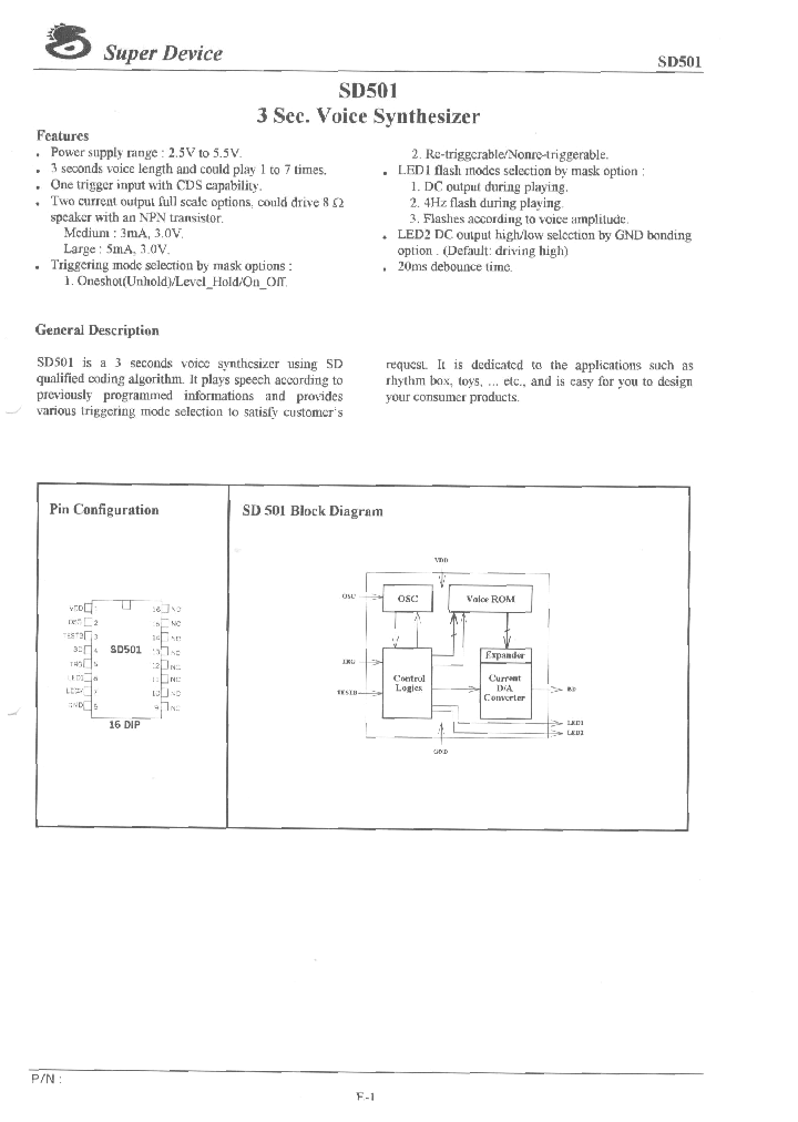 SD501_336303.PDF Datasheet