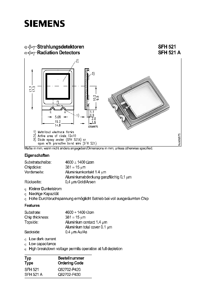 SFH521A_310838.PDF Datasheet