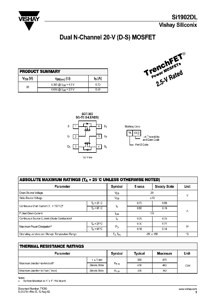 SI1902DL_340155.PDF Datasheet