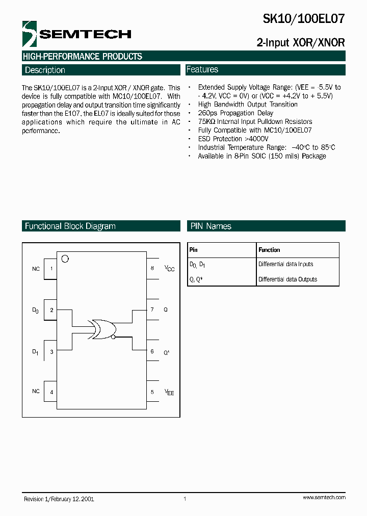 SK100EL07_347440.PDF Datasheet