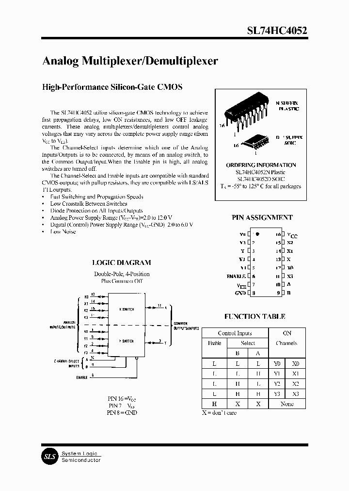 SL74HC4052D_351906.PDF Datasheet