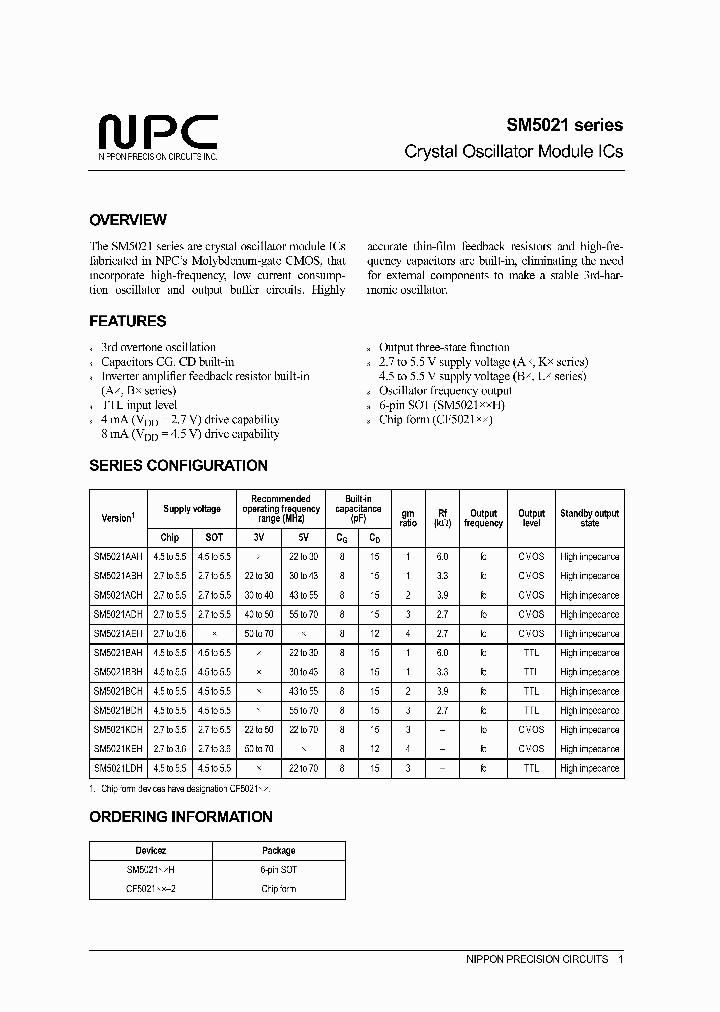 SM5021_193483.PDF Datasheet