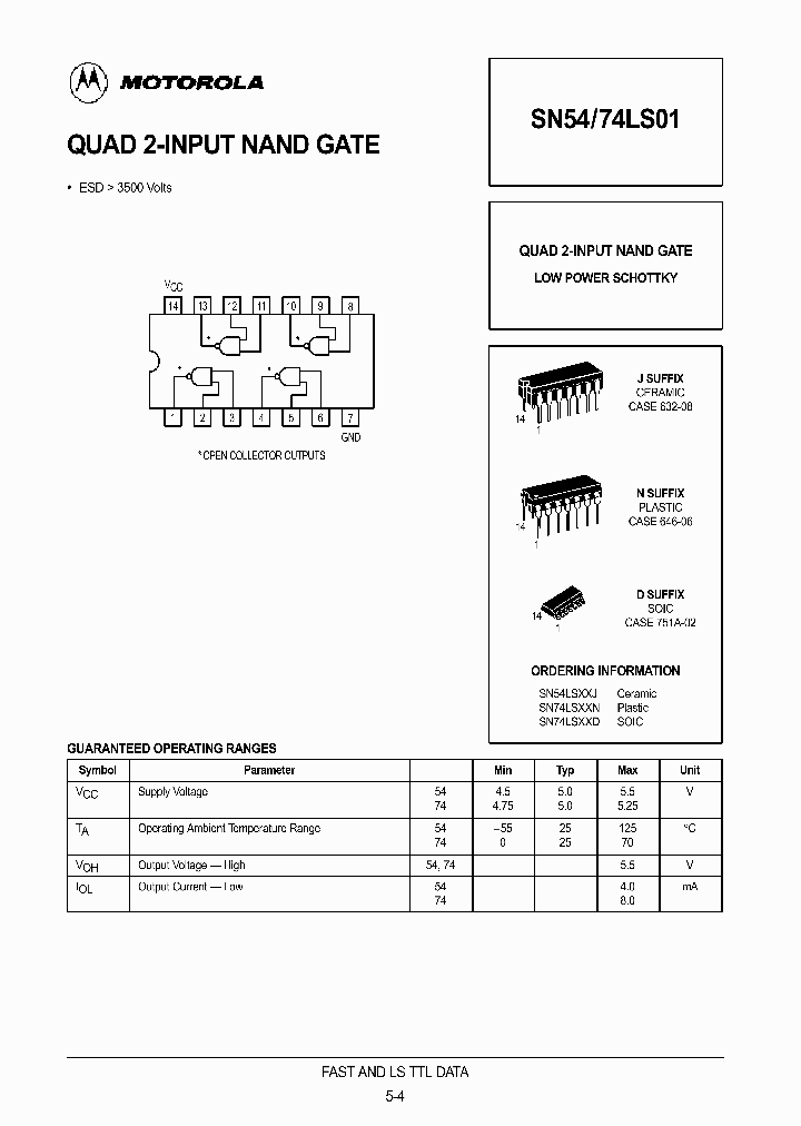 SN74LS01N_309743.PDF Datasheet