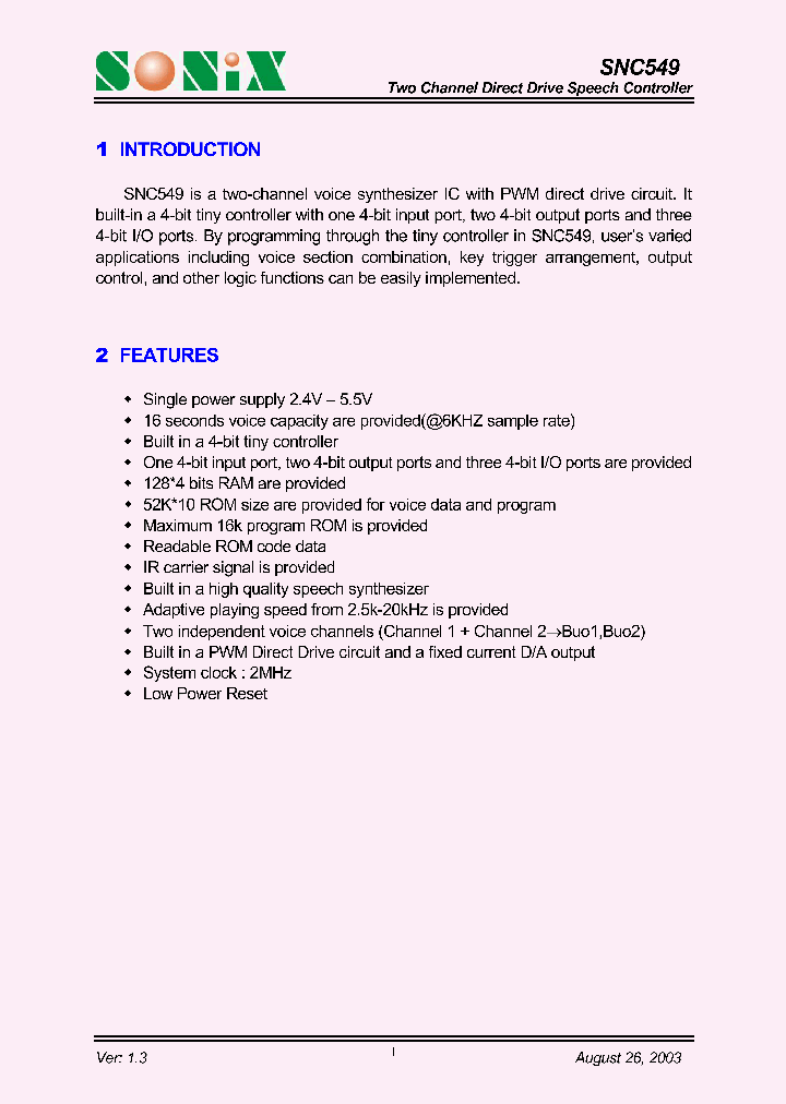SNC549_361741.PDF Datasheet