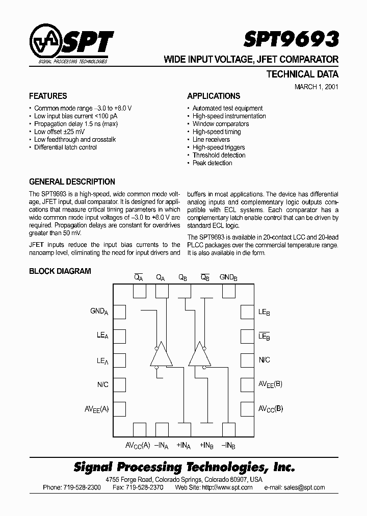 SPT9693_72522.PDF Datasheet