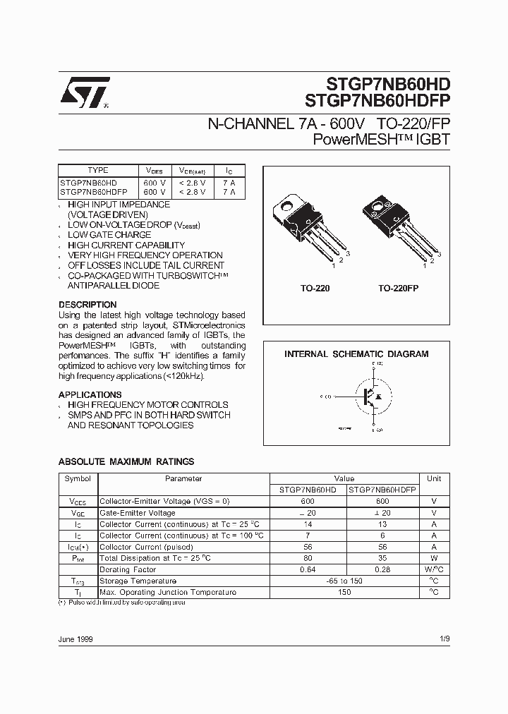 STGP7NB60HD_77103.PDF Datasheet