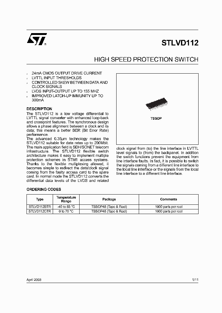 STLVD112_76870.PDF Datasheet