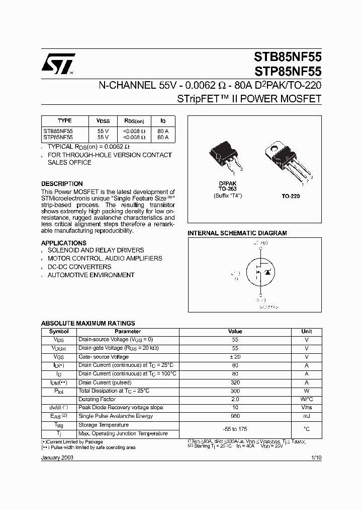 STB85NF55_166641.PDF Datasheet