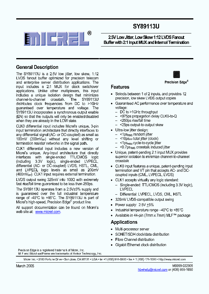 SY89112U_327216.PDF Datasheet