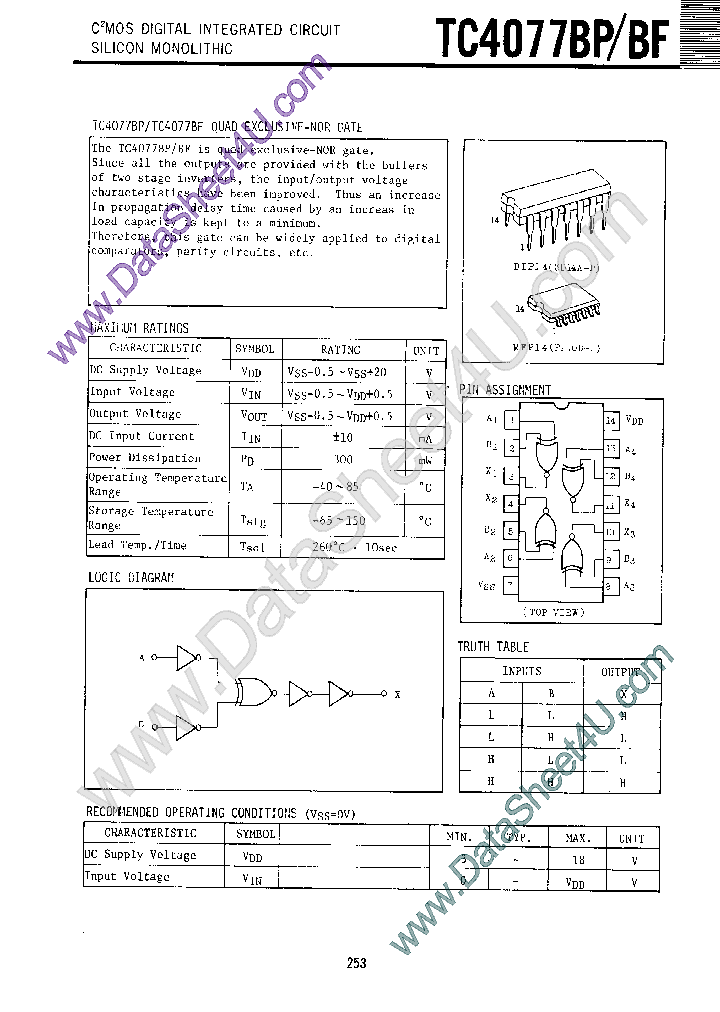 TC4077BP_314259.PDF Datasheet