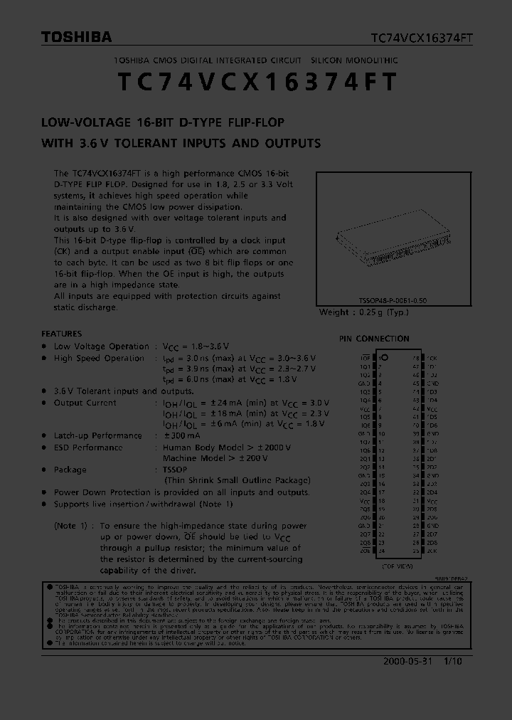 TC74VCX16374FT_319805.PDF Datasheet