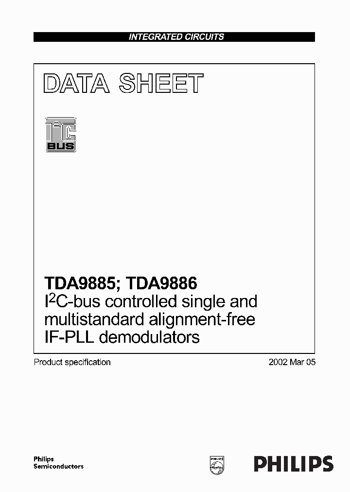 TDA9886_330741.PDF Datasheet