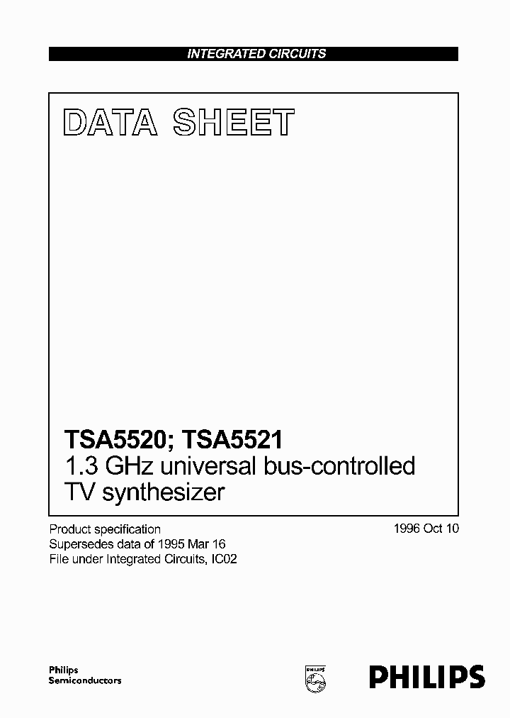 TSA5521_330395.PDF Datasheet