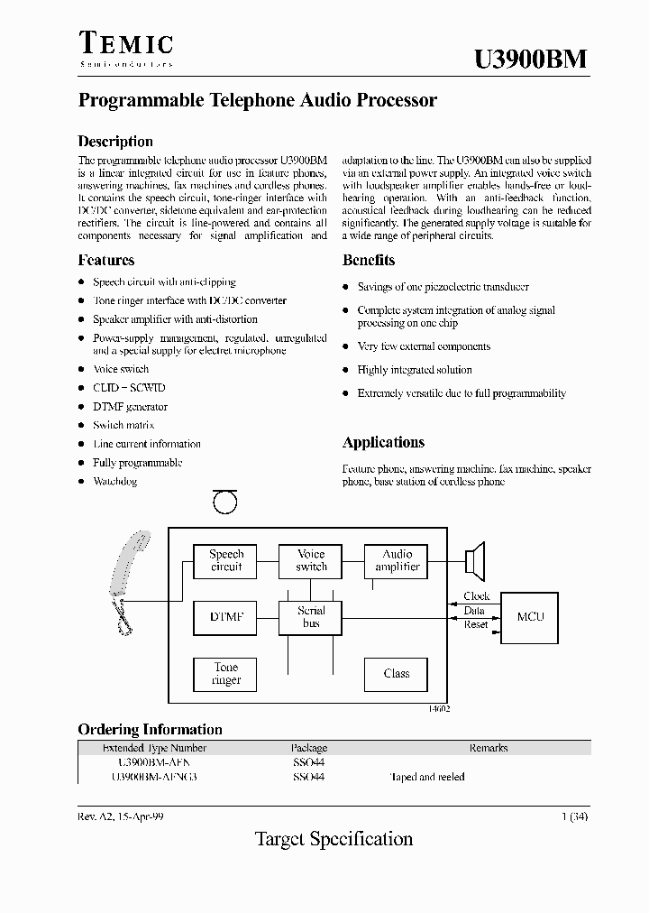 U3900BM_183208.PDF Datasheet