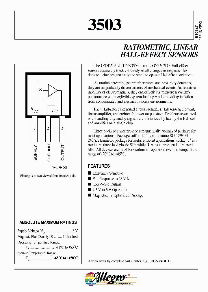 UGN3503_60633.PDF Datasheet