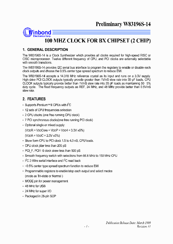 W83196S-14A_354485.PDF Datasheet