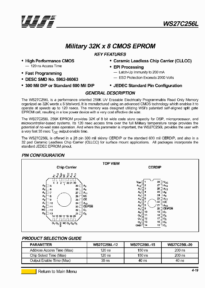 WS27C256L_353495.PDF Datasheet