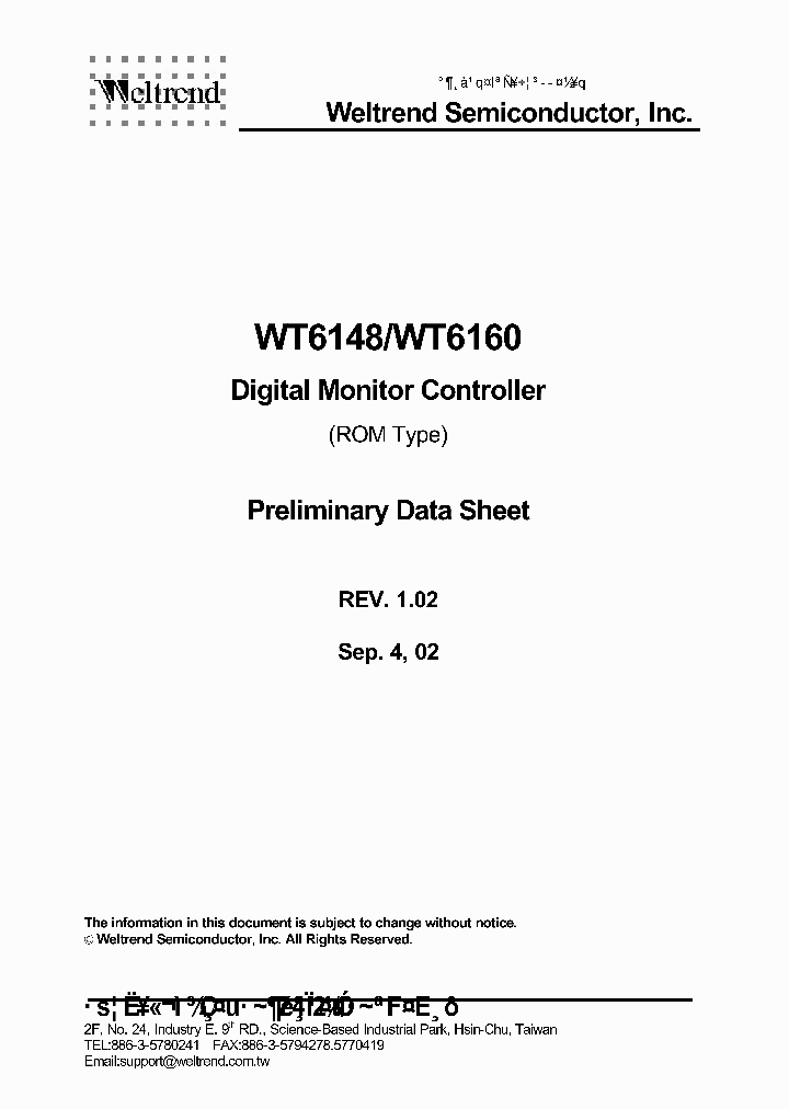 WT6148_310492.PDF Datasheet