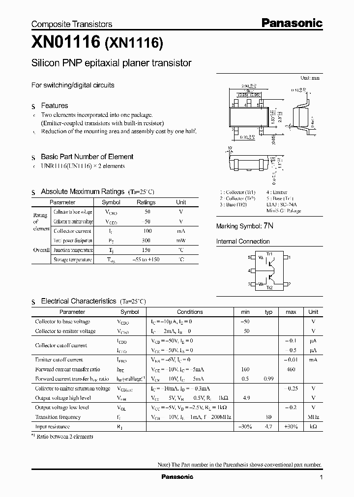 XN01116_361942.PDF Datasheet