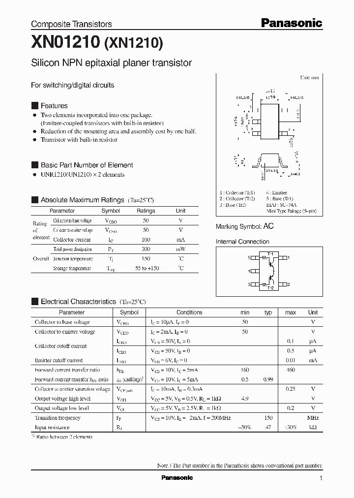 XN01210_298755.PDF Datasheet