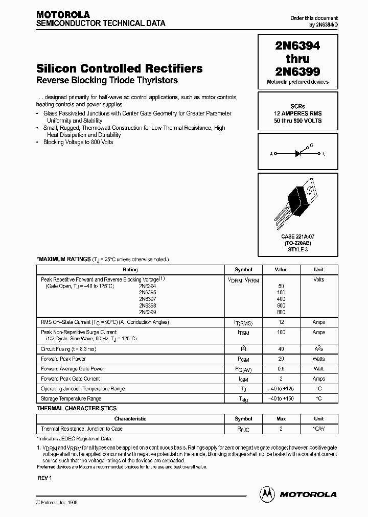 2N6399_377100.PDF Datasheet