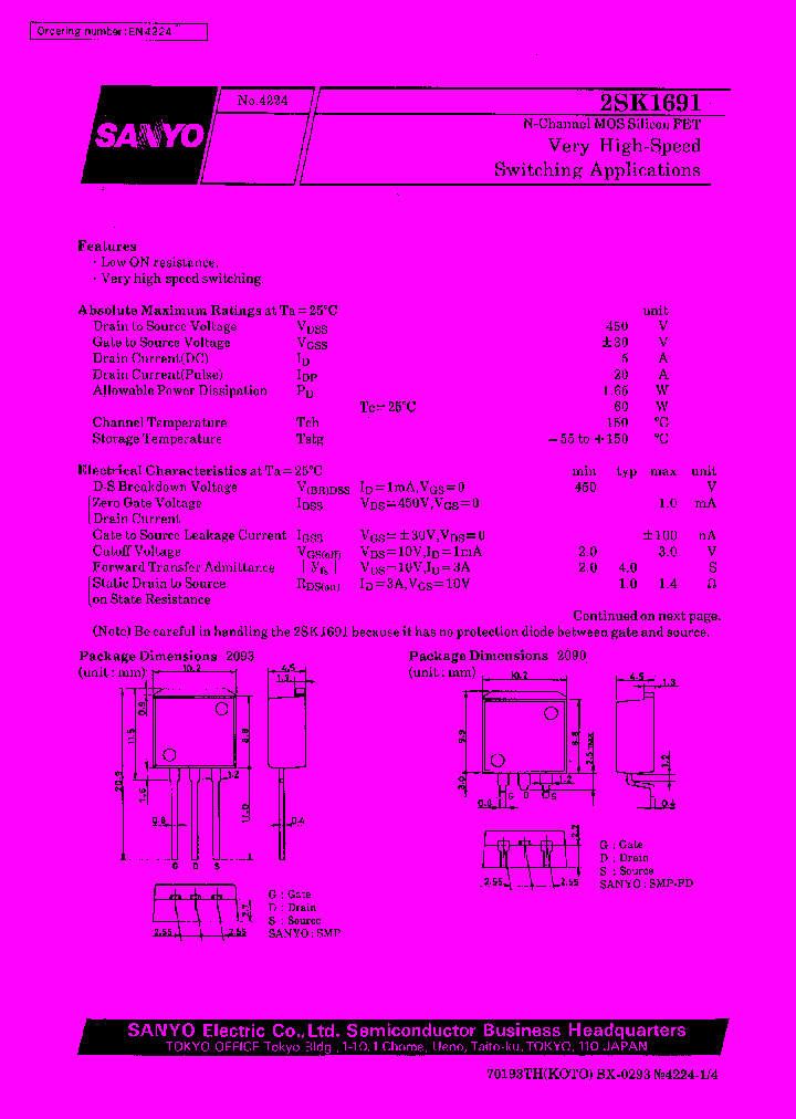 2SK1691_419715.PDF Datasheet