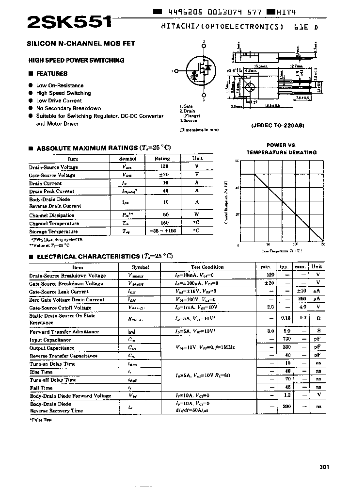 2SK551_422378.PDF Datasheet