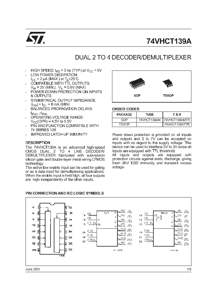 74VHCT139AMTR_400376.PDF Datasheet