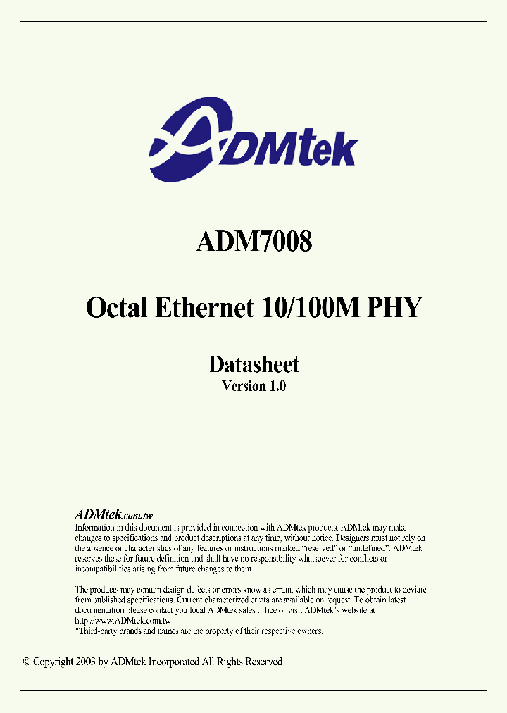 ADM7008_434310.PDF Datasheet