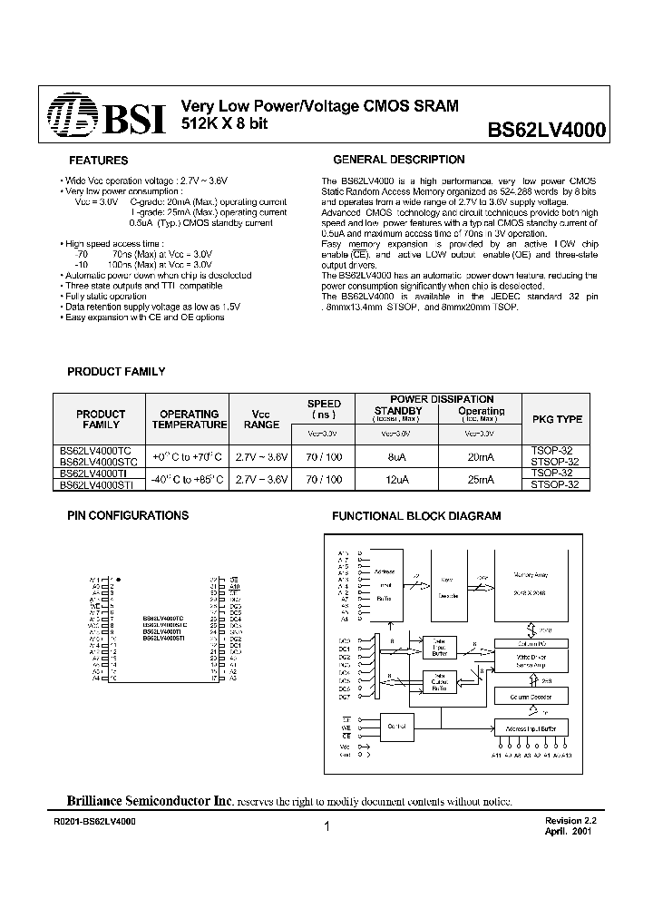 BS62LV4000_426188.PDF Datasheet