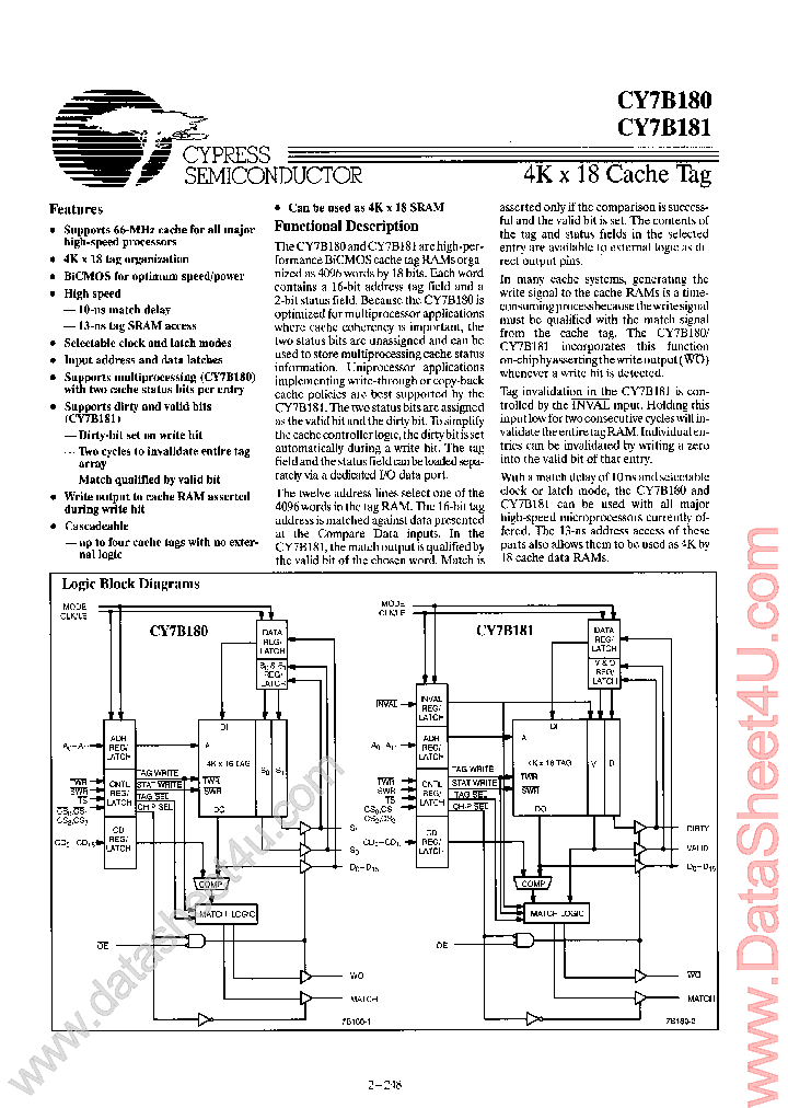 CY7B180_394740.PDF Datasheet