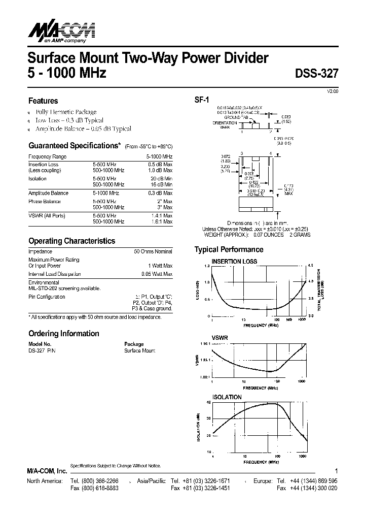 DSS-327_388971.PDF Datasheet