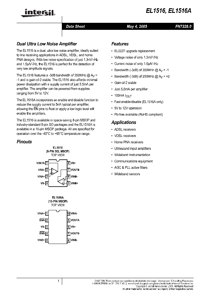 EL1516_386861.PDF Datasheet