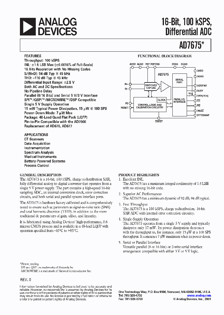 AD7675AST_214470.PDF Datasheet