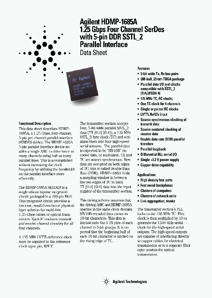 HDMP-1685A_426180.PDF Datasheet