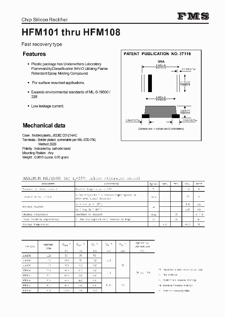 HFM101_393891.PDF Datasheet