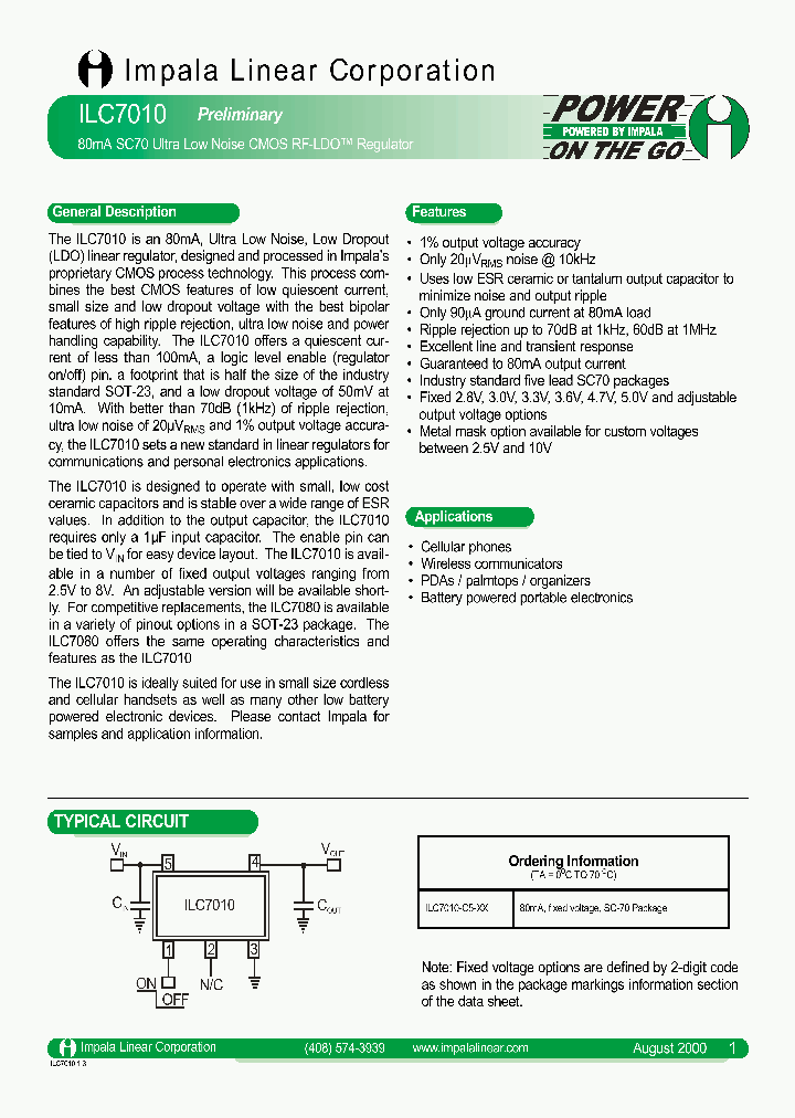 ILC7010_420421.PDF Datasheet