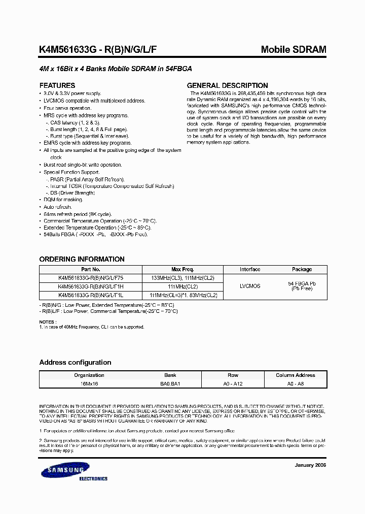 K4M561633G_432770.PDF Datasheet