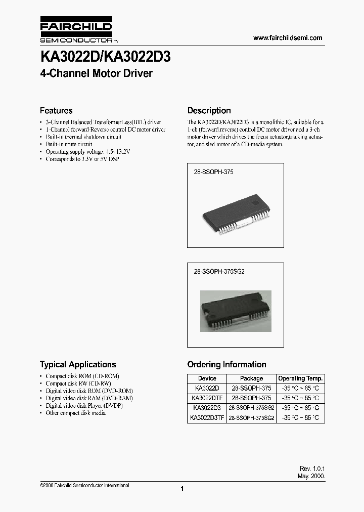 KA3022D_154726.PDF Datasheet